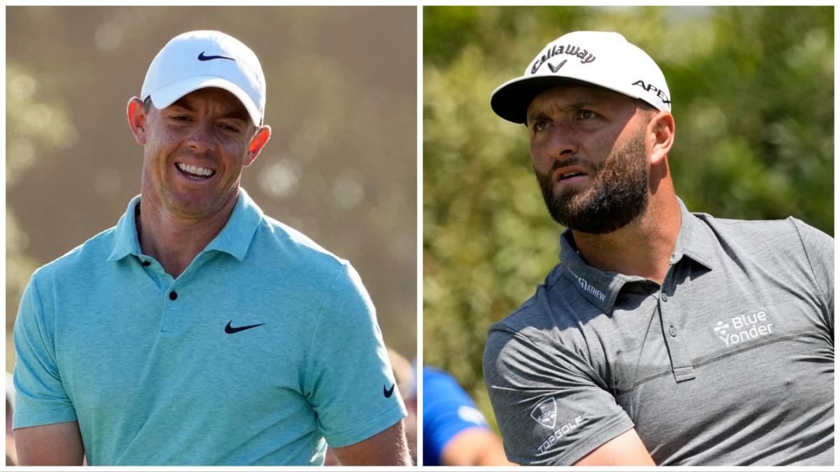 Rory McIlroy vaults up leaderboard as Jon Rahm set to miss cut at